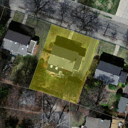 146 Randlett Park, Newton MA  02465-1744 aerial view