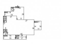 20 Beechcroft Rd, Newton MA  02458-2404 floor plan