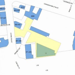 450 Lexington St, Newton MA 02466-1921 plot plan
