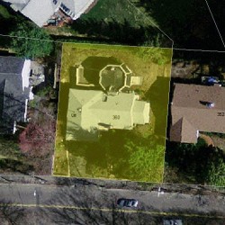 360 Brookline St, Newton MA 02459-3137 aerial view