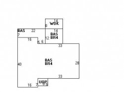 65 Valentine St, Newton MA 02465-3019 floor plan