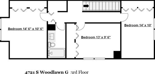 4721 Woodlawn, Chicago IL 60615-1920 exterior