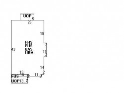 70 Eddy St, Newton MA 02465-2134 floor plan