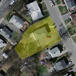 19 Bridge St, Newton MA 02458-1102 aerial view