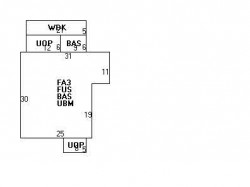 14 Church St, Newton MA 02458-2016 floor plan