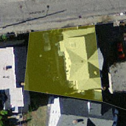 38 Carleton St, Newton MA 02458-1604 aerial view
