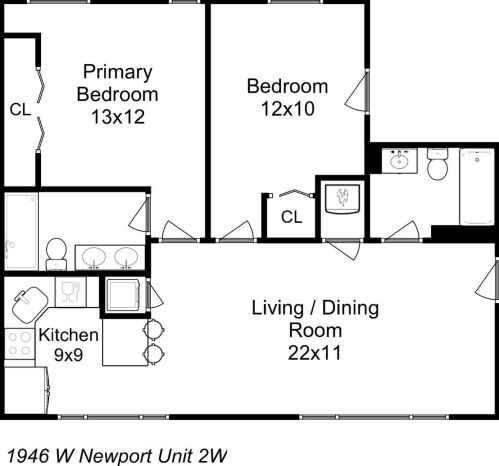 1946 Newport Ave, Chicago IL  60657-1026 exterior