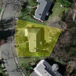 42 Cynthia Rd, Newton MA 02459-2834 aerial view
