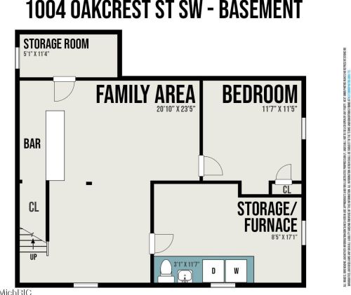 1004 Oakcrest St, Wyoming MI exterior