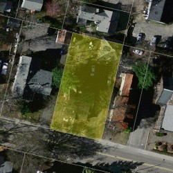 199 Church St, Newton MA 02458-1905 aerial view