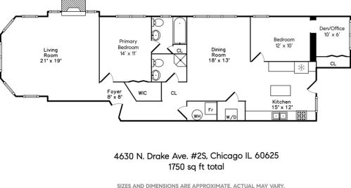 4630 Drake Ave, Chicago IL  60625-5880 exterior
