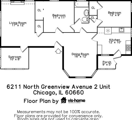 6211 Greenview Ave, Chicago IL  60660-1822 exterior