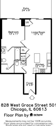 828 Grace St, Chicago IL  60613-5758 exterior