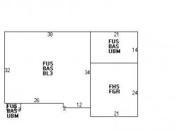27 Village Cir, Newton MA 02459-3069 floor plan
