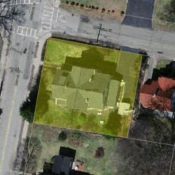 576 Grove St, Newton MA 02462-1317 aerial view