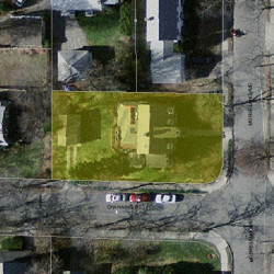 15 Morseland Ave, Newton MA 02459-1128 aerial view