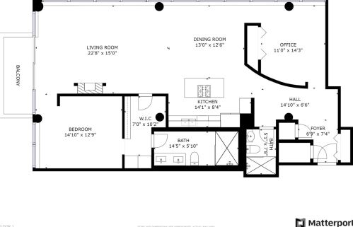 130 Canal St, Chicago IL  60606-3901 exterior