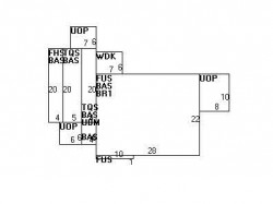 127 Brookline St, Newton MA 02467 floor plan