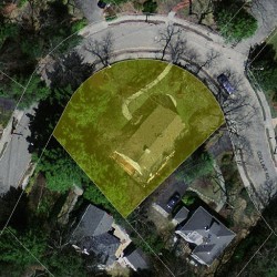145 Collins Rd, Newton MA 02468-2211 aerial view
