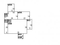 296 Winchester St, Newton MA 02461-2054 floor plan
