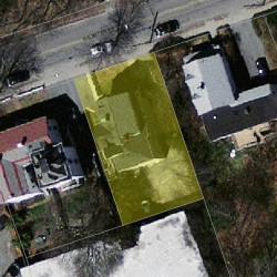 36 Webster St, Newton MA 02465-1838 aerial view