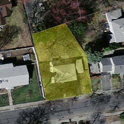 11 Madison Ave, Newton MA 02460-1904 aerial view