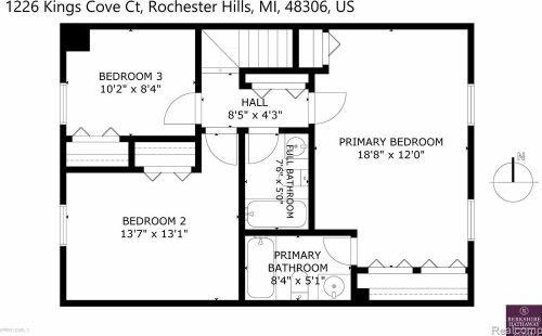 1226 Kings Cv Ct, Rochester MI 48306-4226 exterior