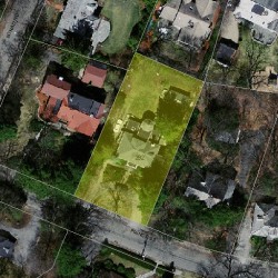 292 Prince St, Newton MA 02465-2955 aerial view