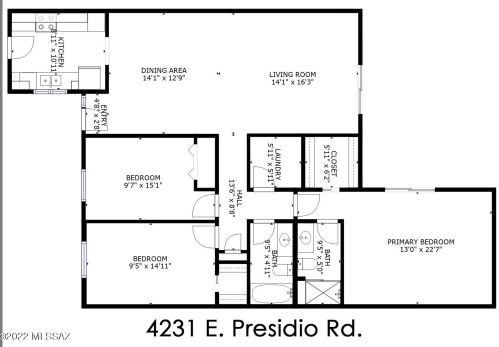 4231 Presidio Rd, Tucson AZ  85712-1044 exterior