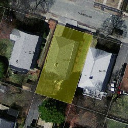 20 Cambria Rd, Newton MA 02465-1117 aerial view