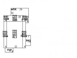 63 Royce Rd, Newton MA  02459-1015 floor plan