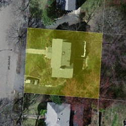 106 Upland Ave, Newton MA 02461-2145 aerial view