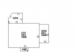 146 Oliver Rd, Newton MA  02468-2321 floor plan