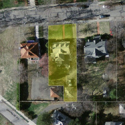 550 Ward St, Newton MA 02459-1136 aerial view