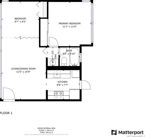 1040 Kinau St, Honolulu HI  96814-1028 exterior