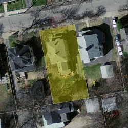 74 Erie Ave, Newton MA 02461-1514 aerial view