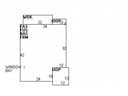 173 Tremont St, Newton MA 02458-2132 floor plan