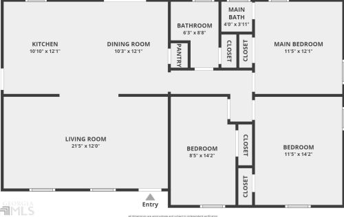 5240 Longmeadow Ln, Atlanta GA  30349-3124 exterior