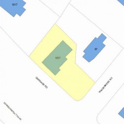 1807 Commonwealth Ave, Newton MA 02466-2726 plot plan