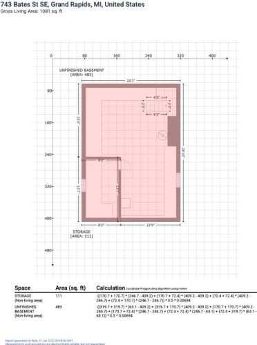 743 Bates St, Grand Rapids MI 49506-2615 exterior