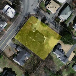 116 Central St, Newton MA 02466-2410 aerial view