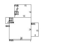 77 Wade St, Newton MA  02461-1714 floor plan