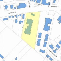350 Boylston St, Newton MA 02459-2874 plot plan