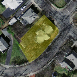 65 Clark St, Newton MA 02459-2425 aerial view