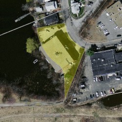 209 Riverview Ave, Newton MA 02466-1360 aerial view