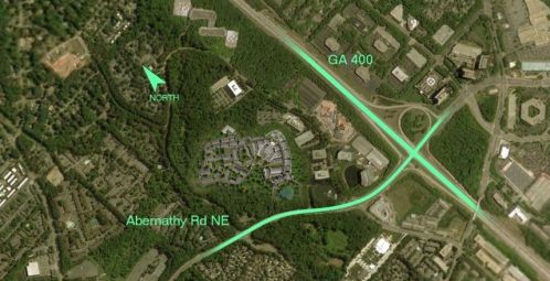 6595 Beacon Dr, Atlanta GA  30328 exterior