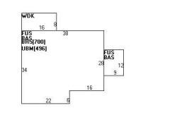 38 Silver Lake Ave, Newton MA  02458-1109 floor plan