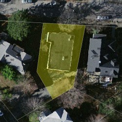 168 Warren St, Newton MA 02459-2065 aerial view