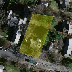 125 Ward St, Newton MA 02459 aerial view