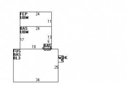 19 Chesley Rd, Newton MA 02459-1903 floor plan